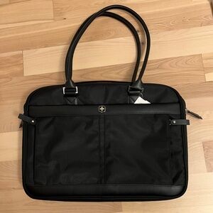 Swissgear laptop bag with red lining  NWOT